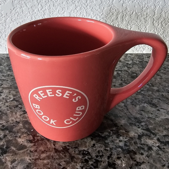 Reese's Book Club Mug - Coral, Excellent Condition - Picture 2 of 4